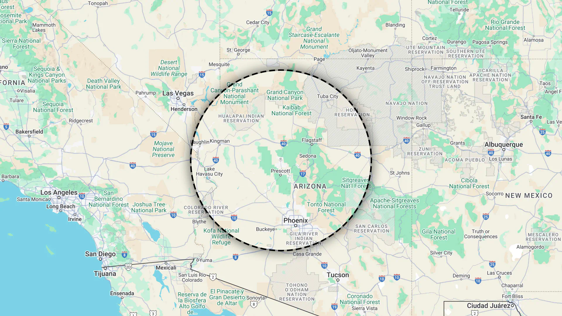 JJJ Drywall LLC Full Width Map