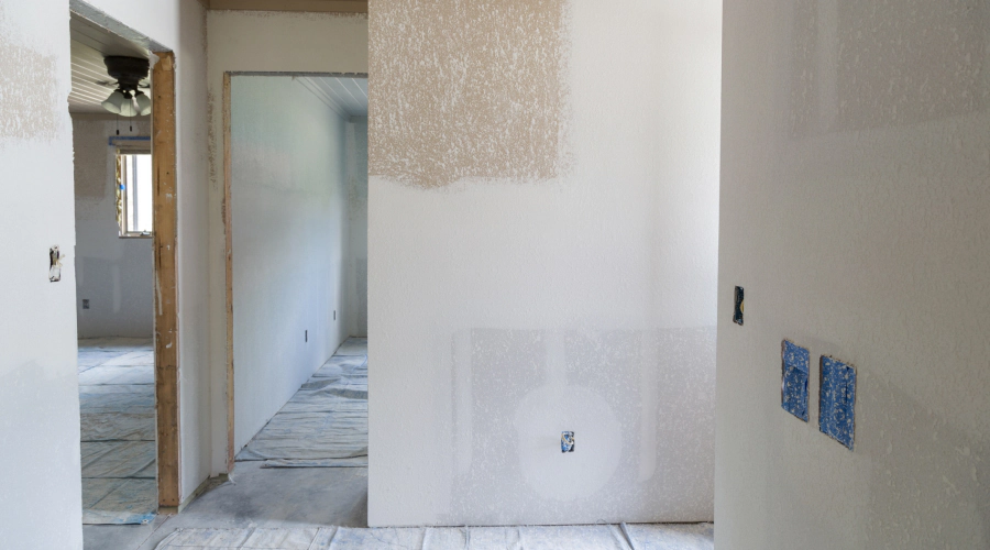 service drywall texturing work